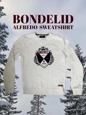 Bondelid  - Säljer en riktigt snygg tröja från Bondelid i storlek S. Tröja är i bra skick förutom några få lösa trådar, samt en fläck vid kragen (se sista bild). Modellen är 173cm, har ni fler frågor skriv gärna I DM😁 Pris är diskuterbart👌