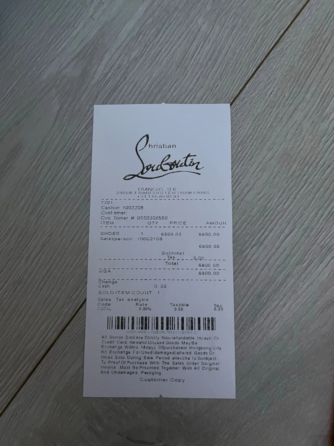 Gråa sneakers med röd sula Paris - 3