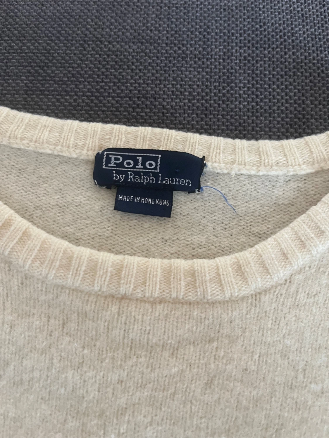 Vit stickad tröja Polo Ralph Lauren - 5