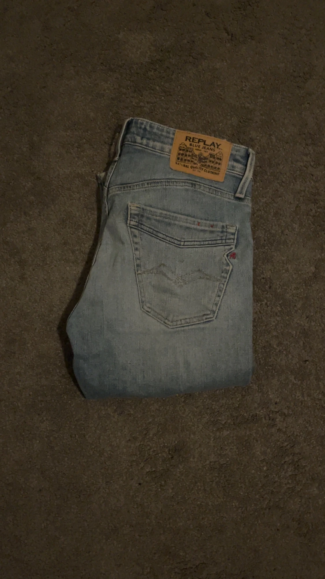 Replay ljusblå jeans regular boot - 3