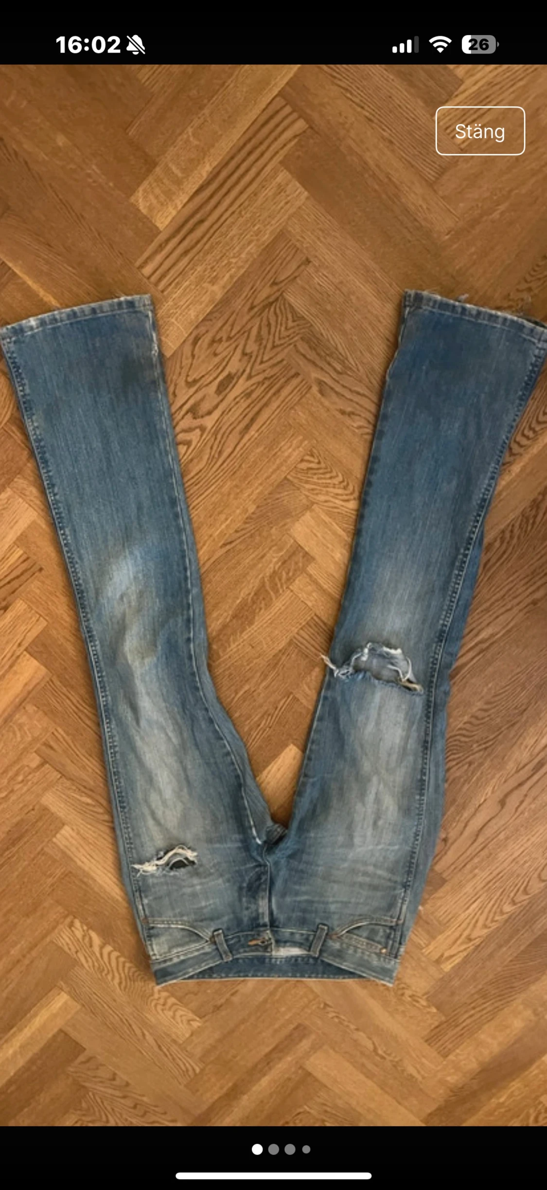 Lågmidjade Wrangler jeans - 2