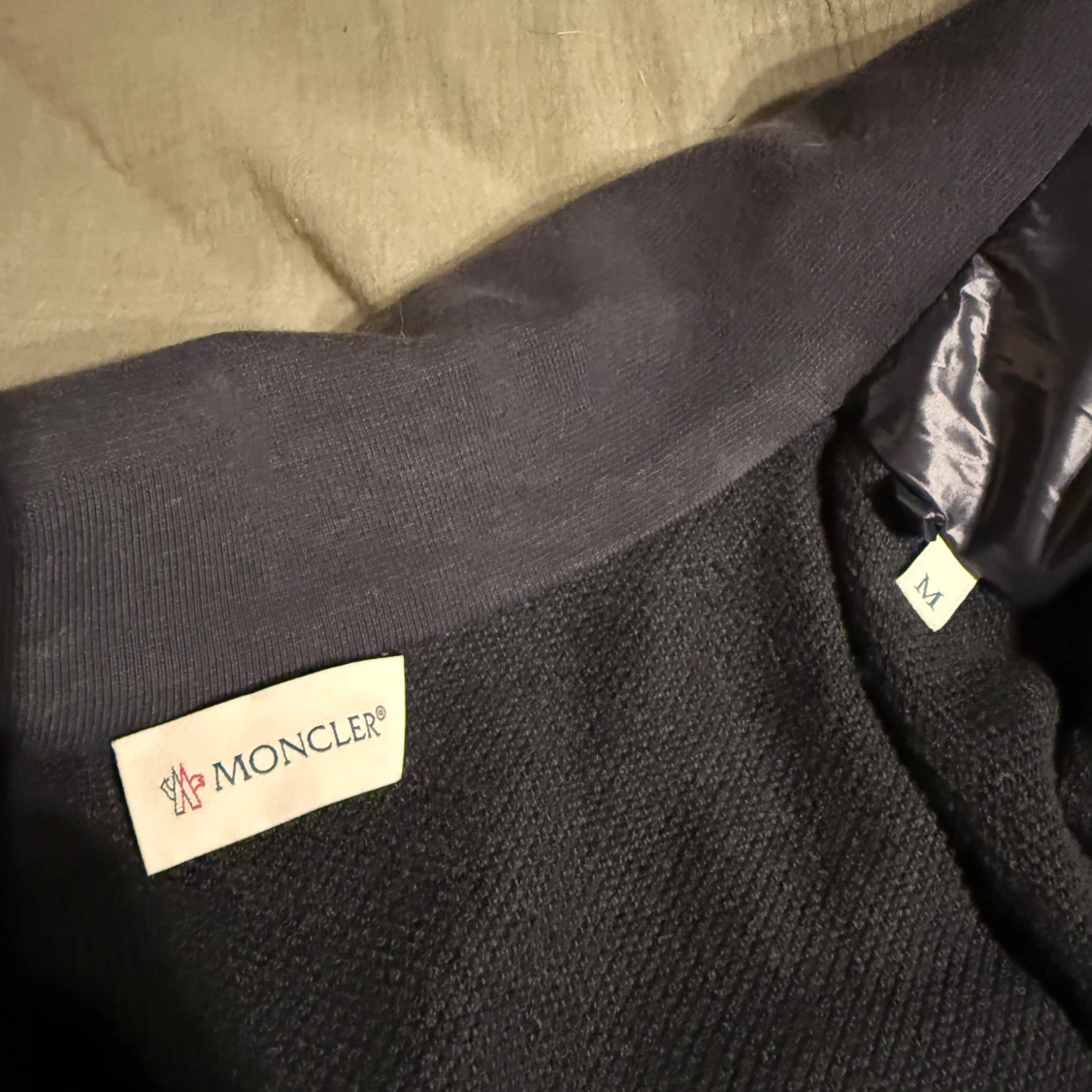 Mörkblå Cardigan från Moncler - 4