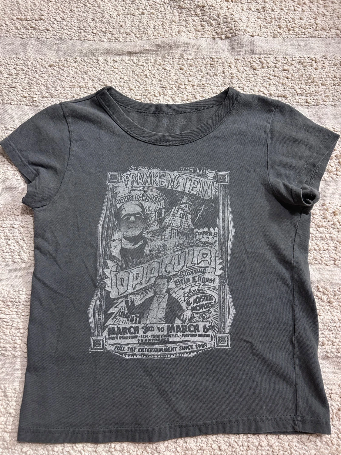 Grå Brandy Melville t-shirt - 1