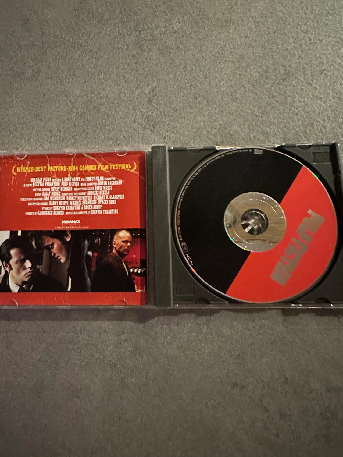 pulp fiction dvd + cd - 2
