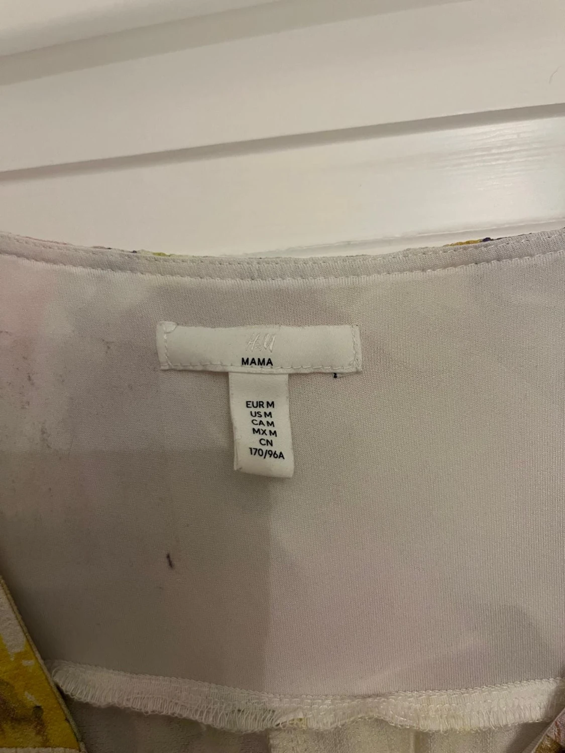 Blommig långklänning från H&M MAMA - 1