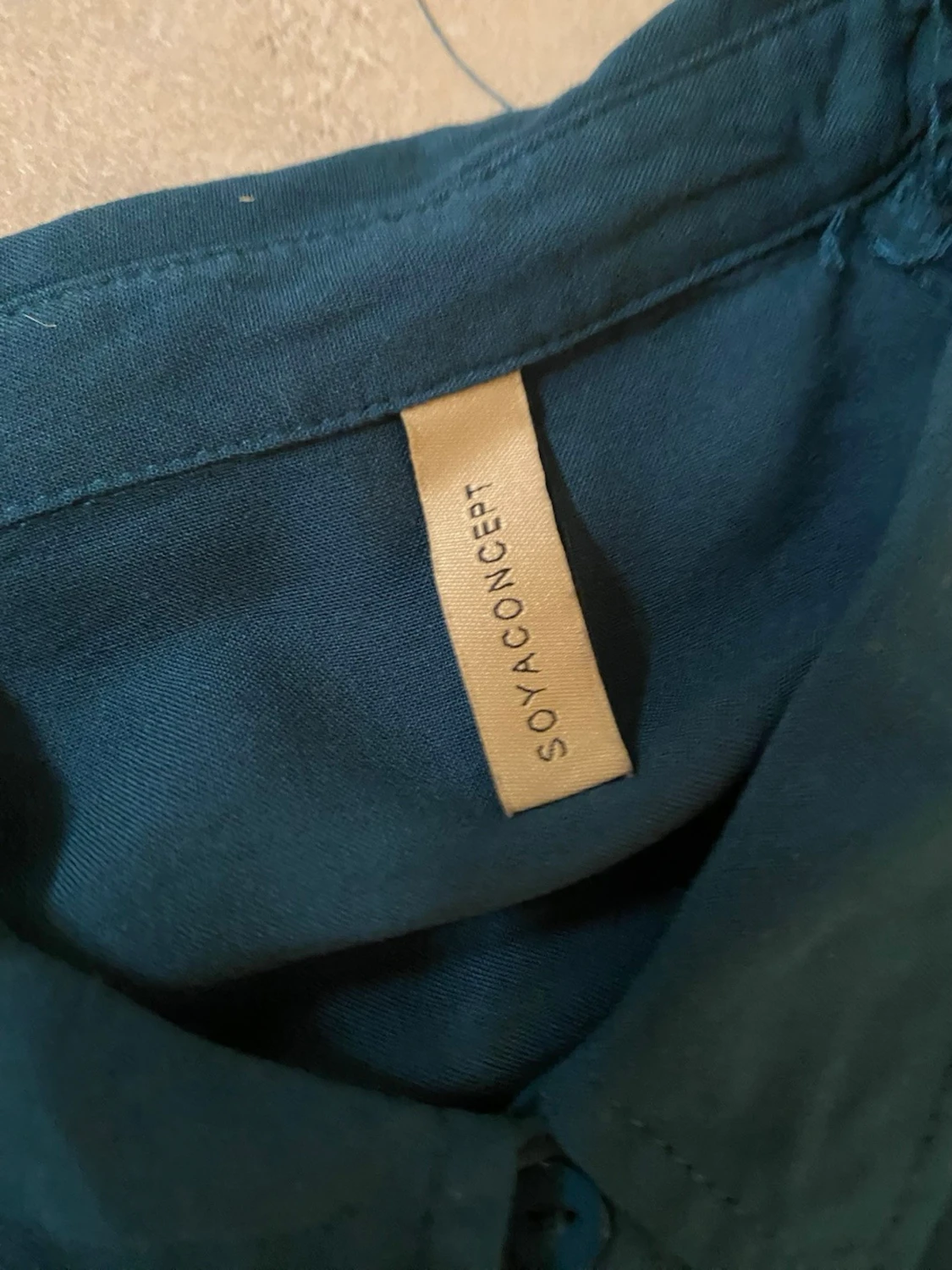 Mörkblå långklänning från Soyaconcept - 1