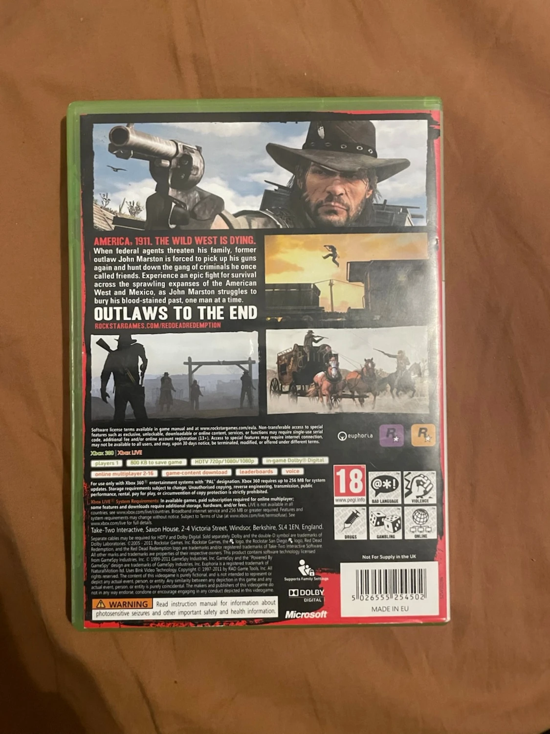 Red Dead Redemption Xbox 360 Classics - 1