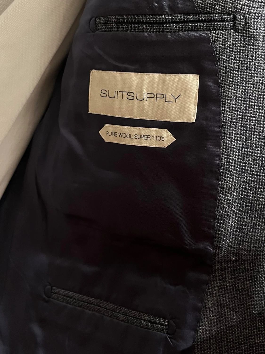 Grå kavaj från Reda Super 110s - 4