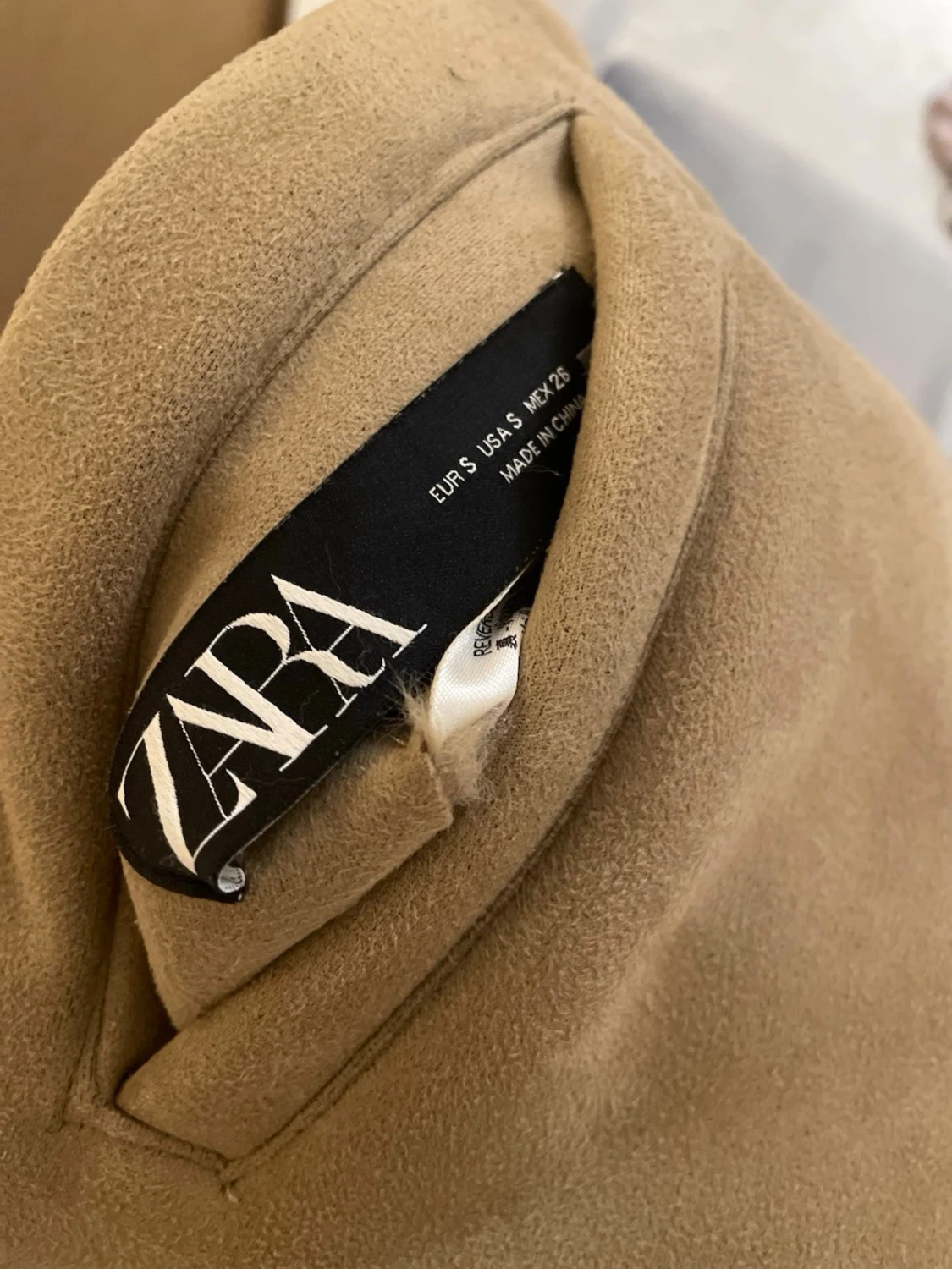 Ljusbrun jacka från Zara - 6