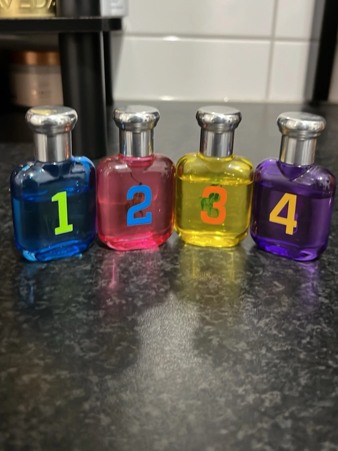 Ralph Lauren polo miniparfymer, 4-pack