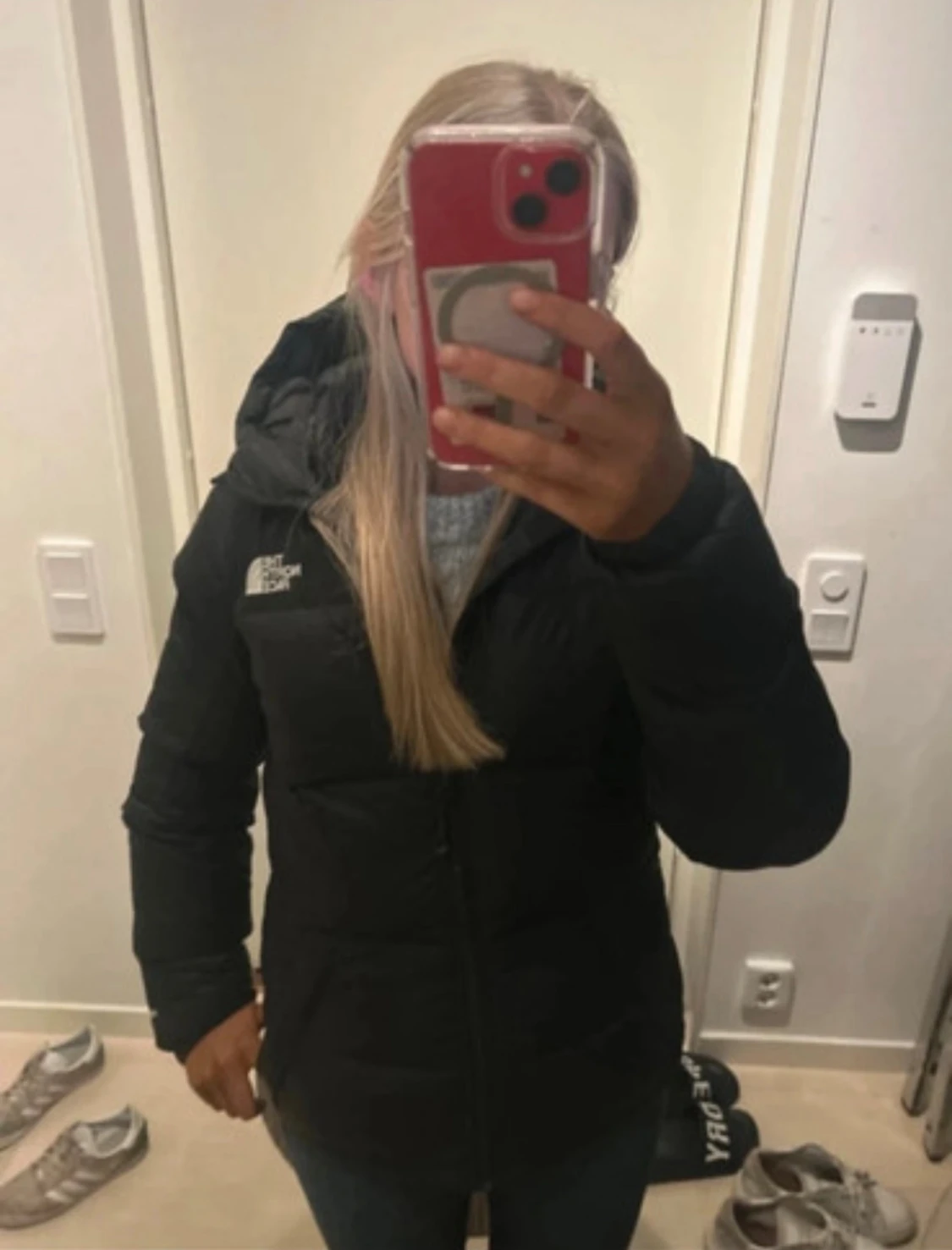 Svart pufferjacka från The North Face - 1