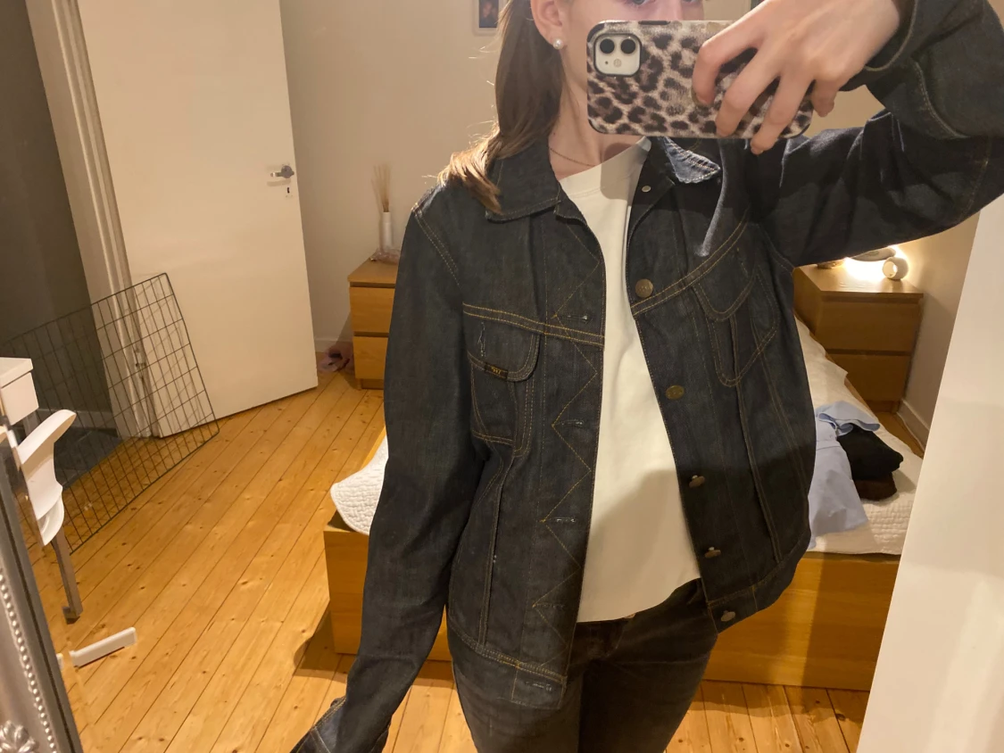 Blås Jeans Jacka från Lee - 1