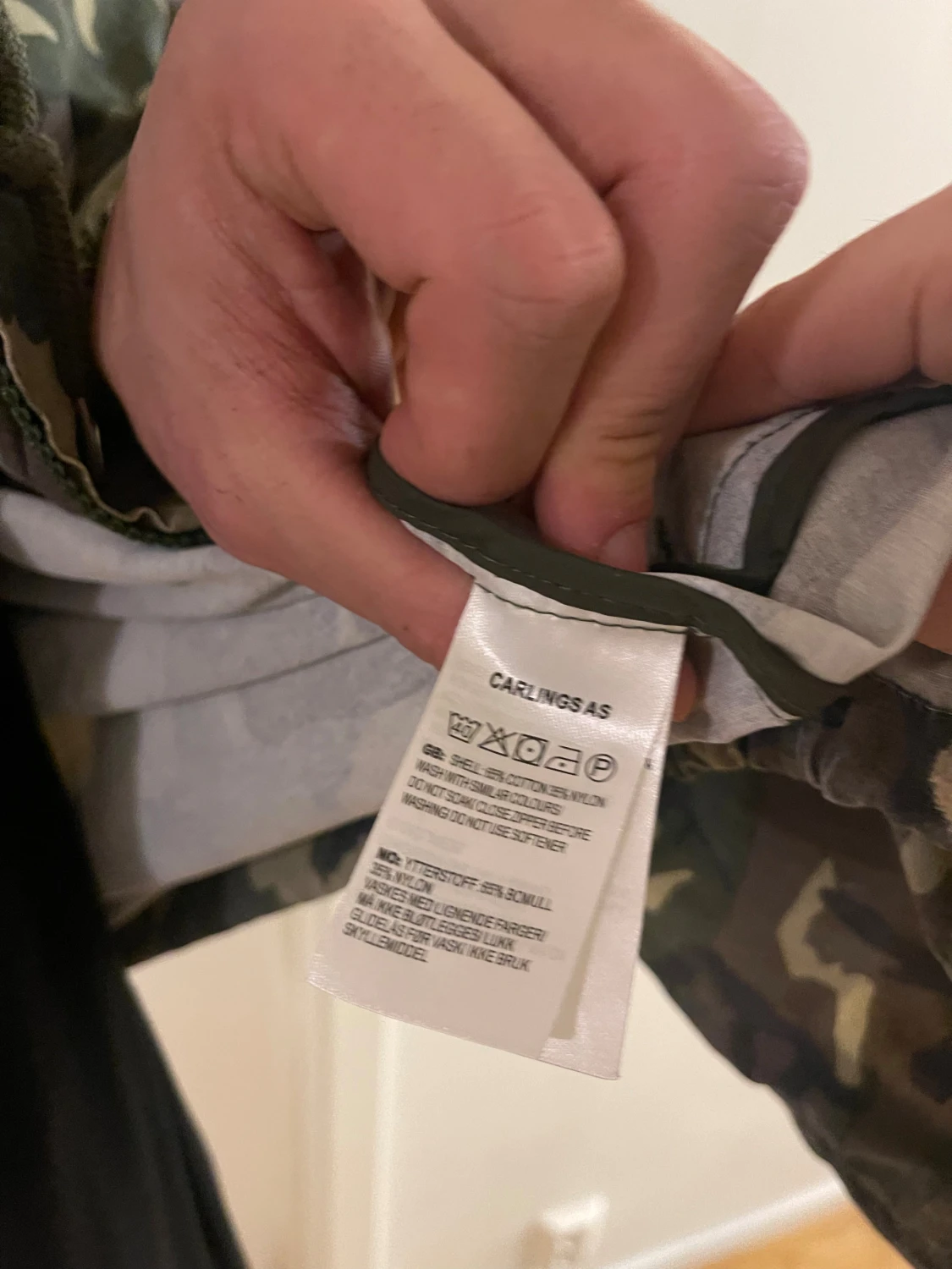 Camouflage vindjacka från Vailent - 2