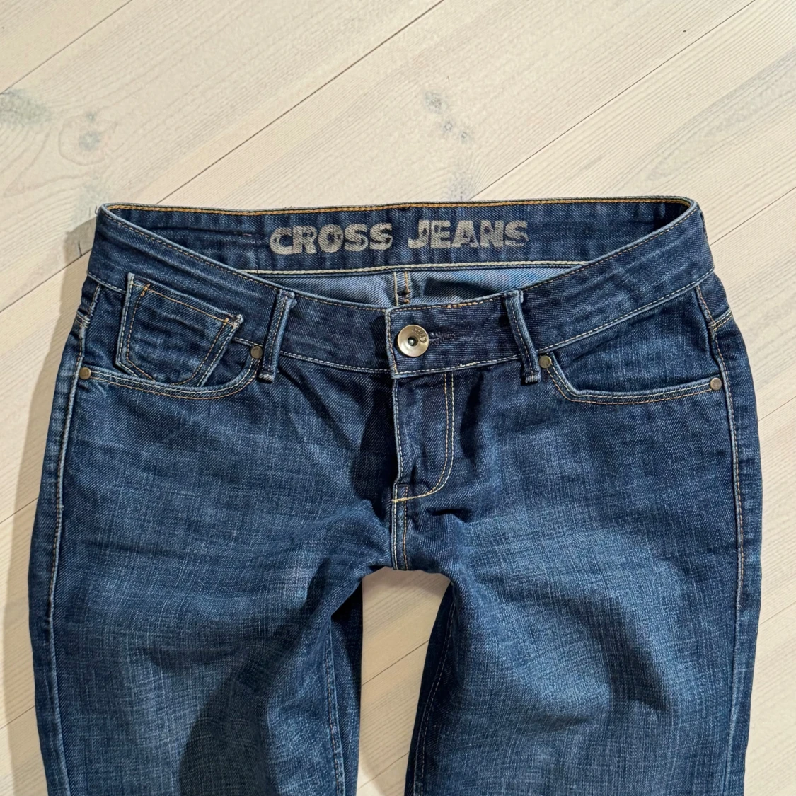 Lågmidjade bootcut jeans  - 3