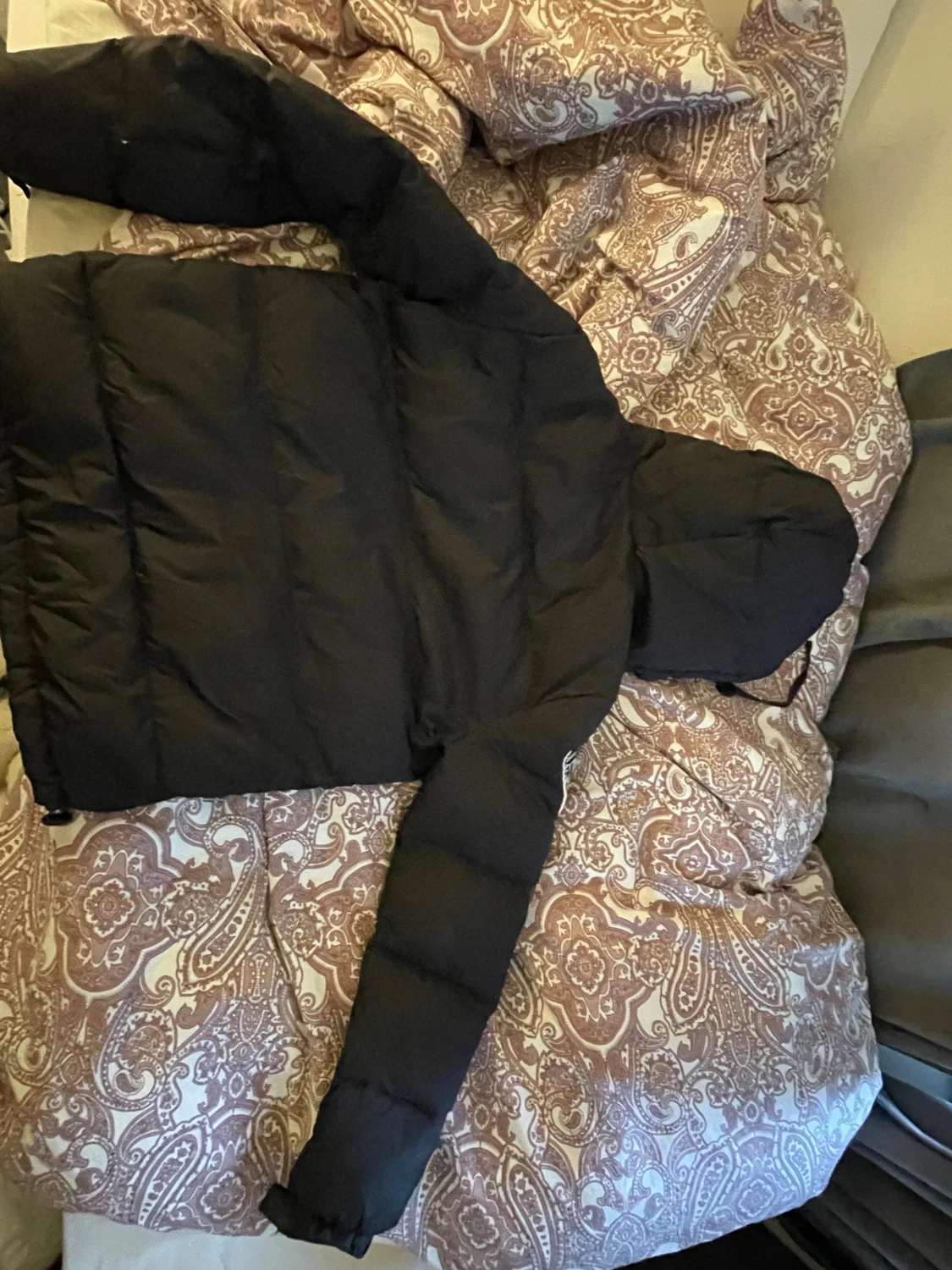 Svart pufferjacka från db, stl S - 3