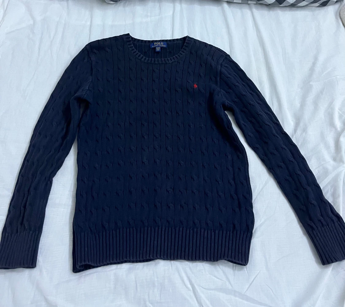 Polo Ralph Lauren mörkblå stickad - 1