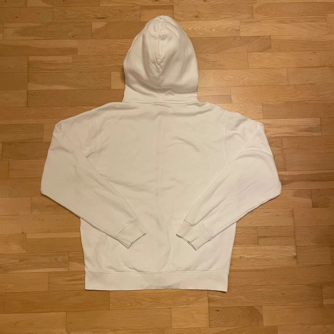 Vit zip-hoodie från Junkyard S - 2