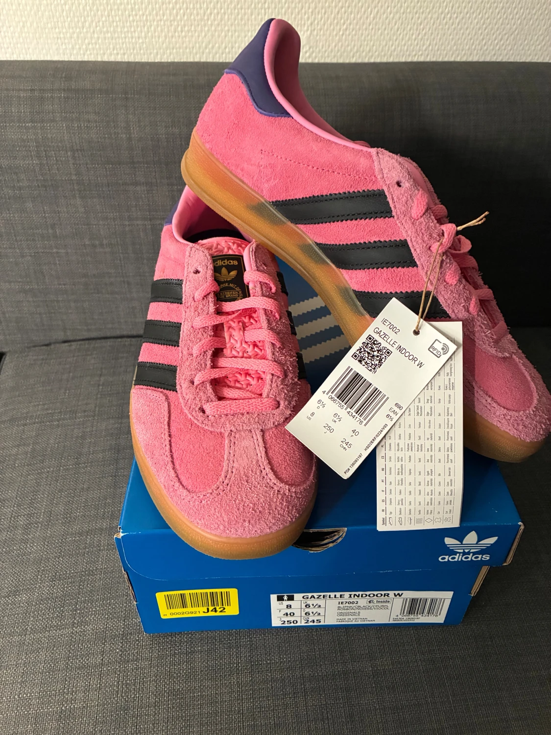 Adidas Gazelle rosa sneakers - 1
