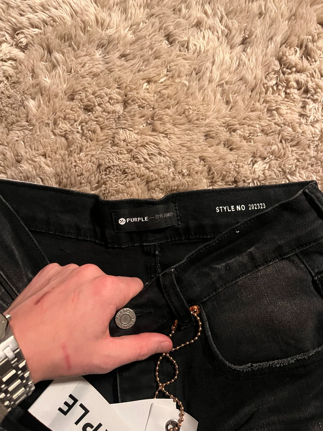 Svarta jeans från Purple Brand - 3