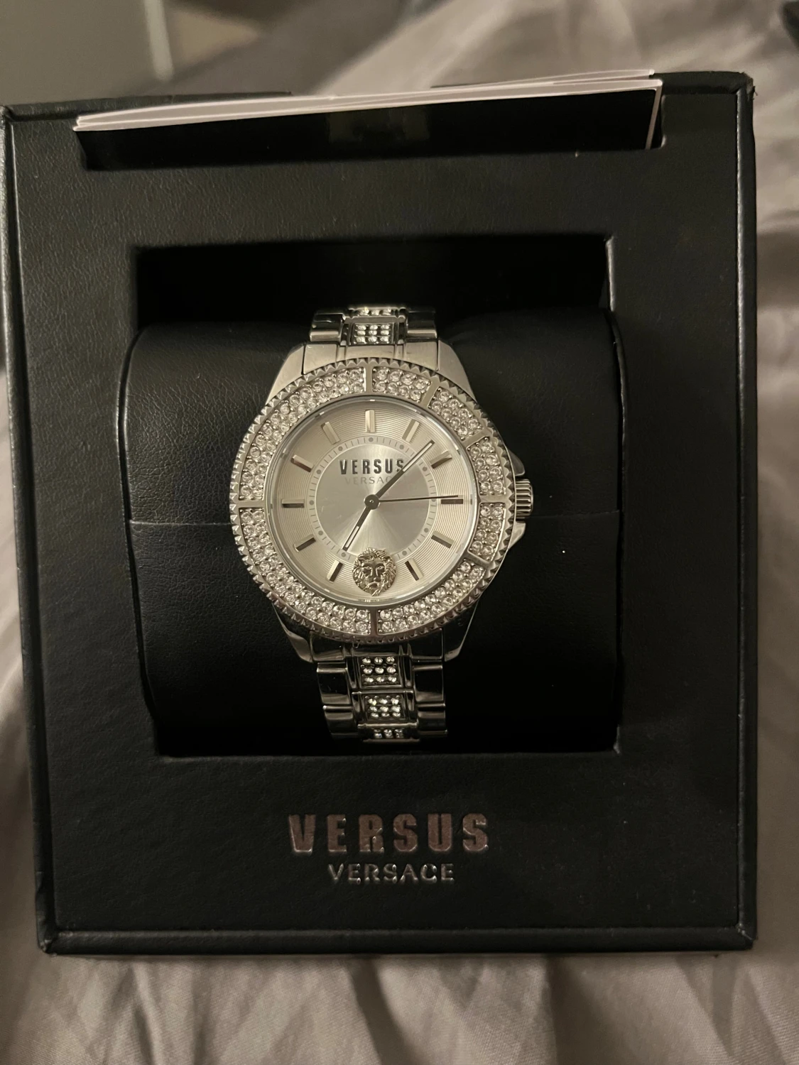 Versus Versace silverfärgad klocka