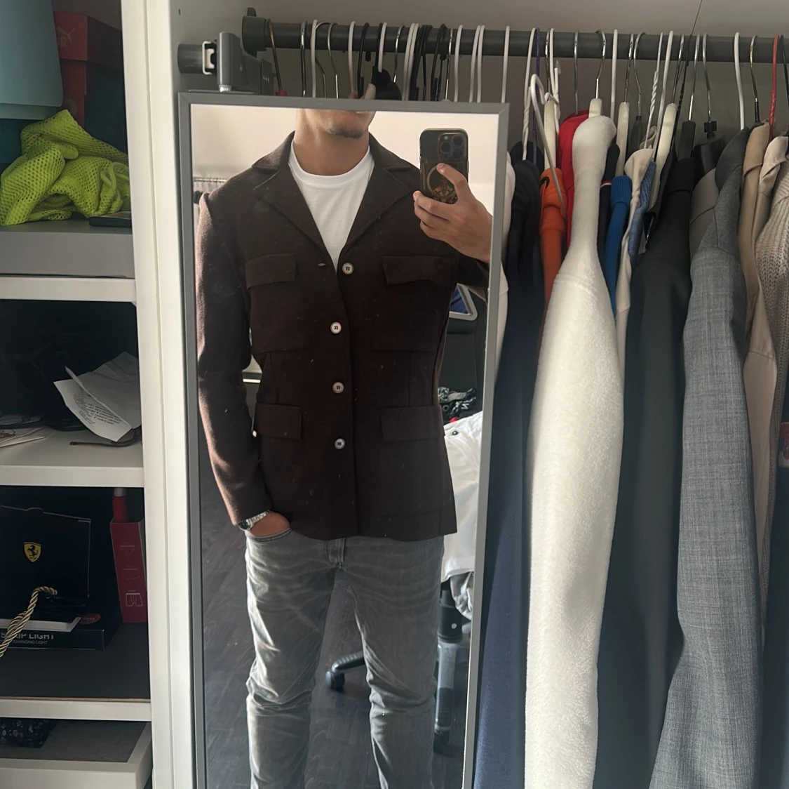 Merino kavaj från Stenströms