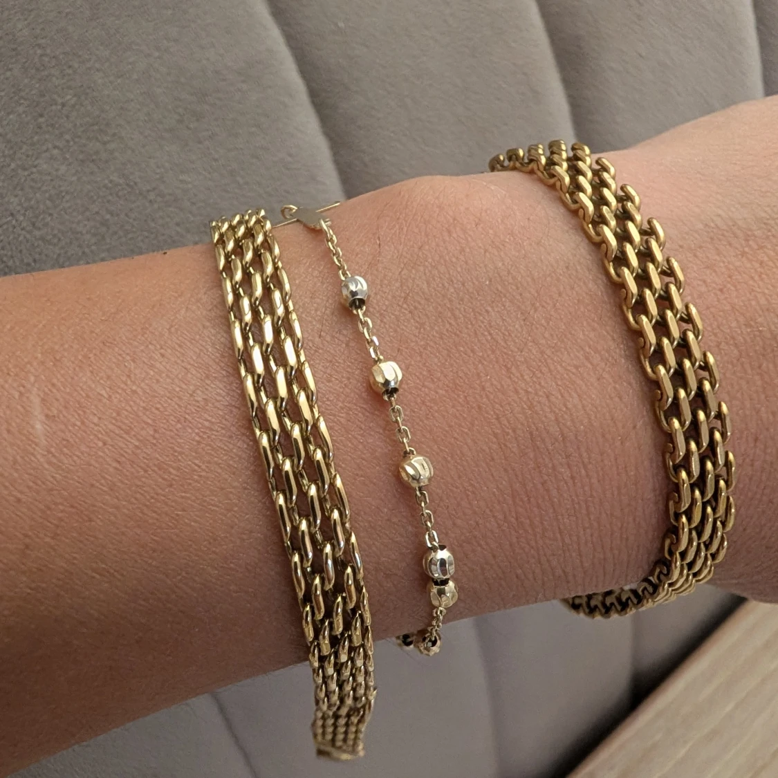 Armband 18k guldpläterad