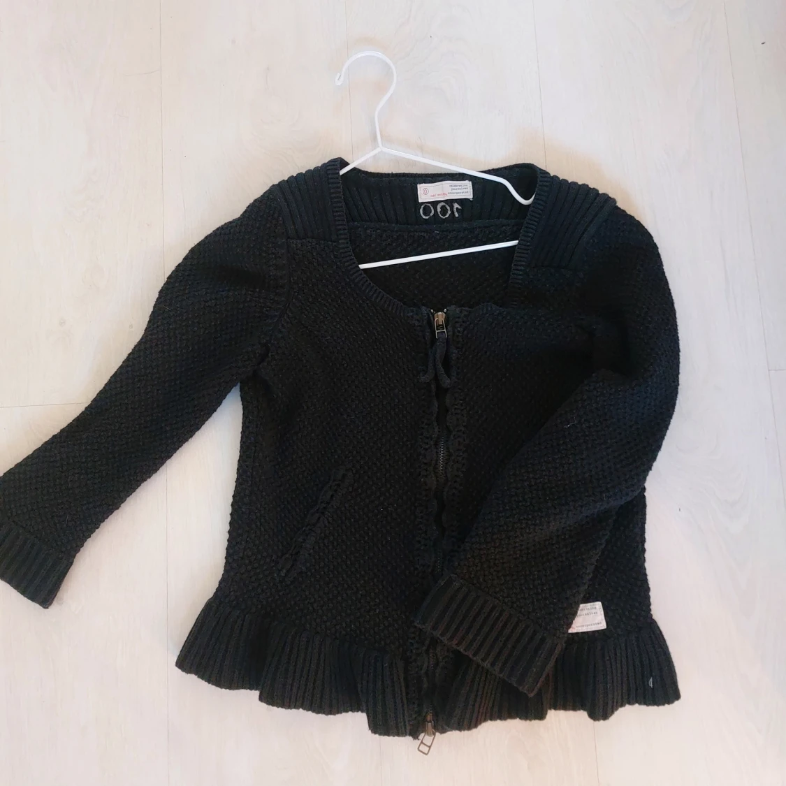 Svart stickad Odd Molly kofta - 2