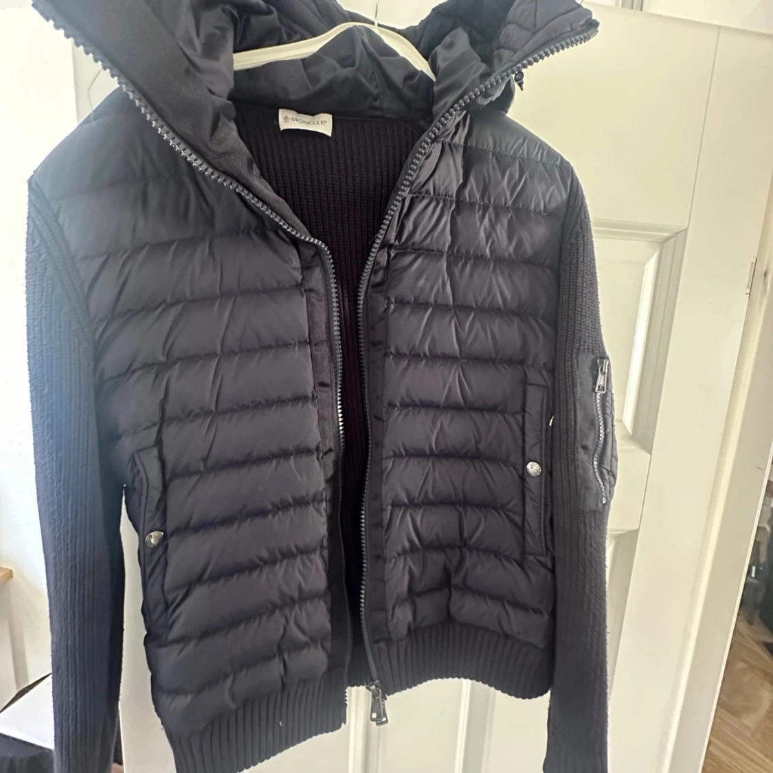 Moncler Cardigan Navy Blue