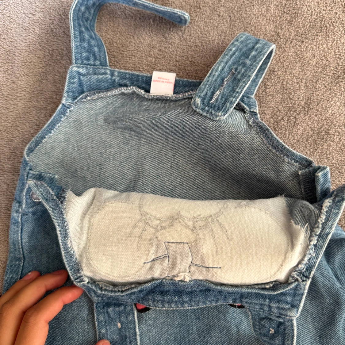 Jeansklänning med Minnie Mouse - 3