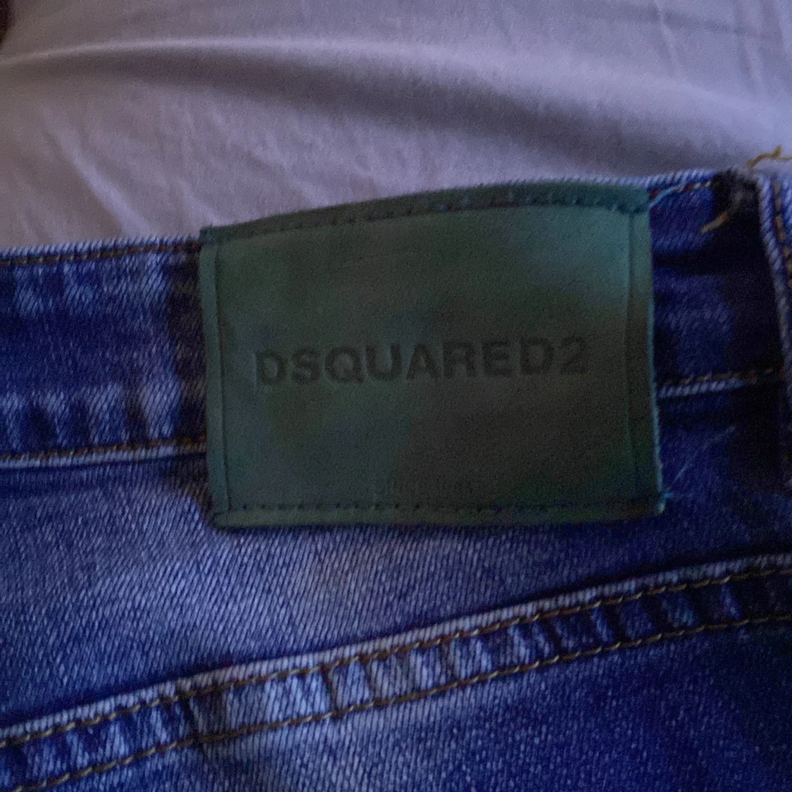 Dsquared2 blå distressed jeans - 3