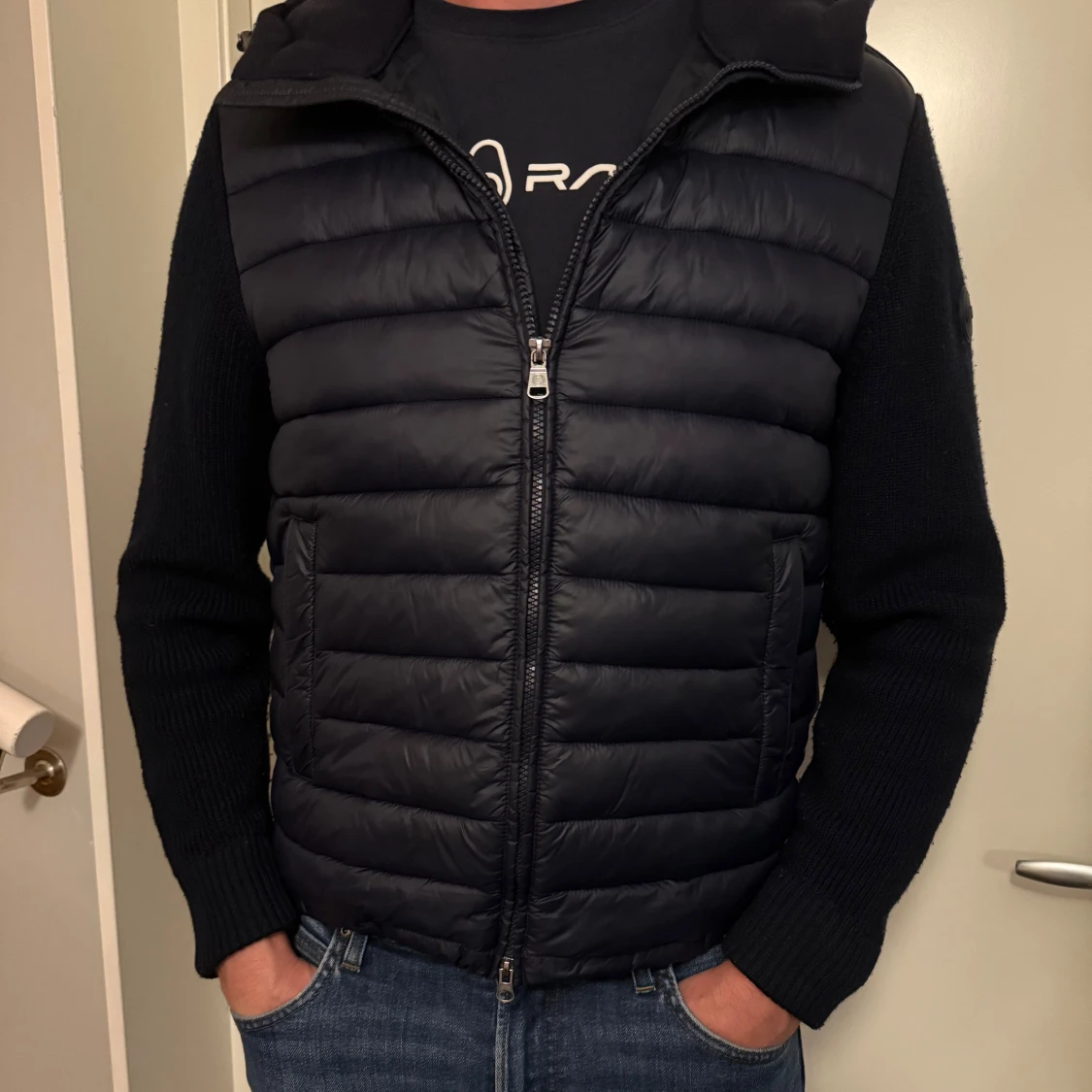 Mörkblå Cardigan från Colmar - 2