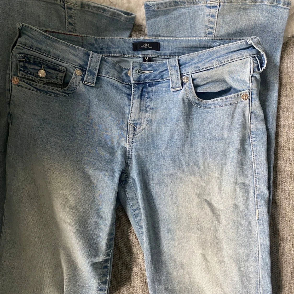 True Religion Joey ljusblå flare jeans - 1