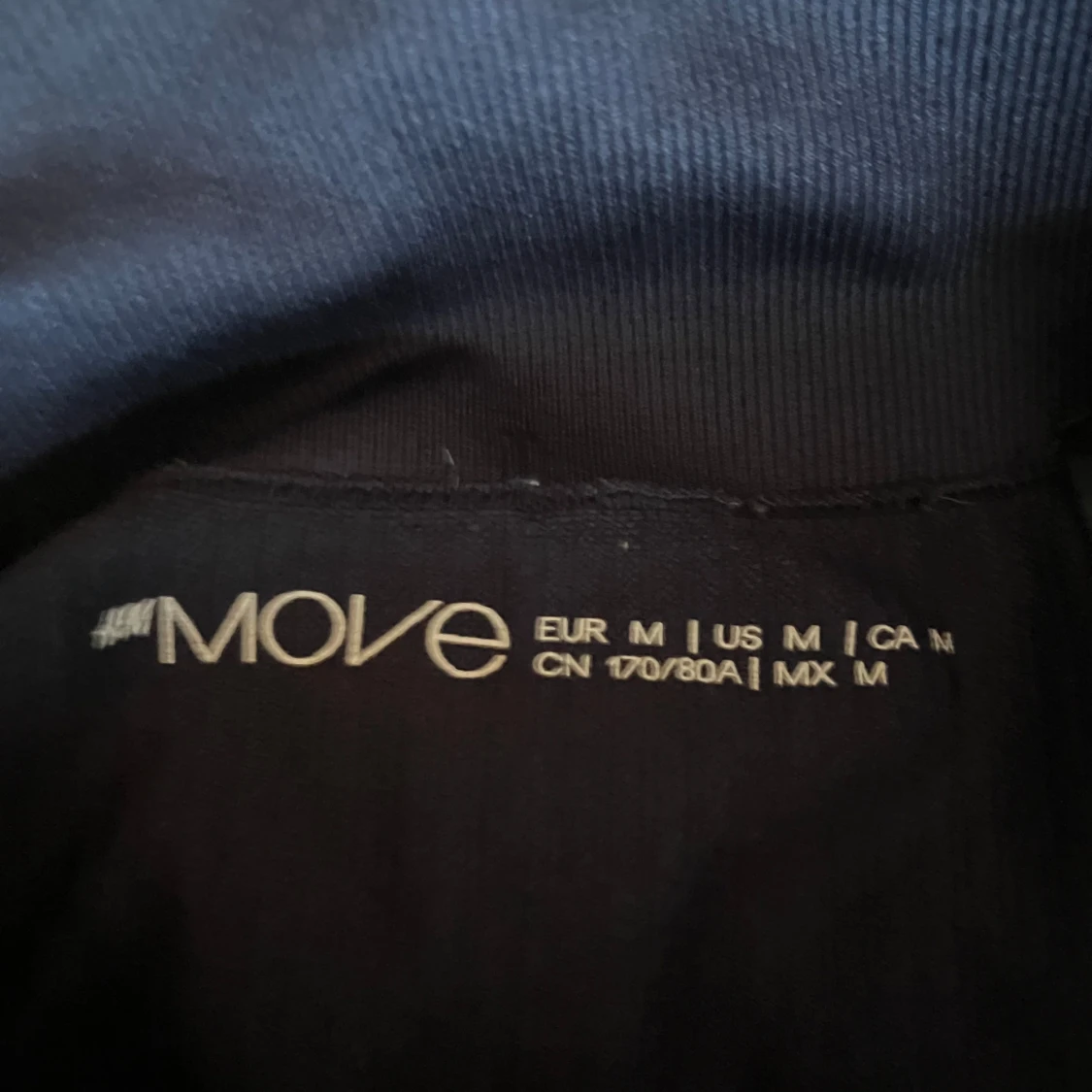 Svarta ribbade leggings från H&M Move - 2