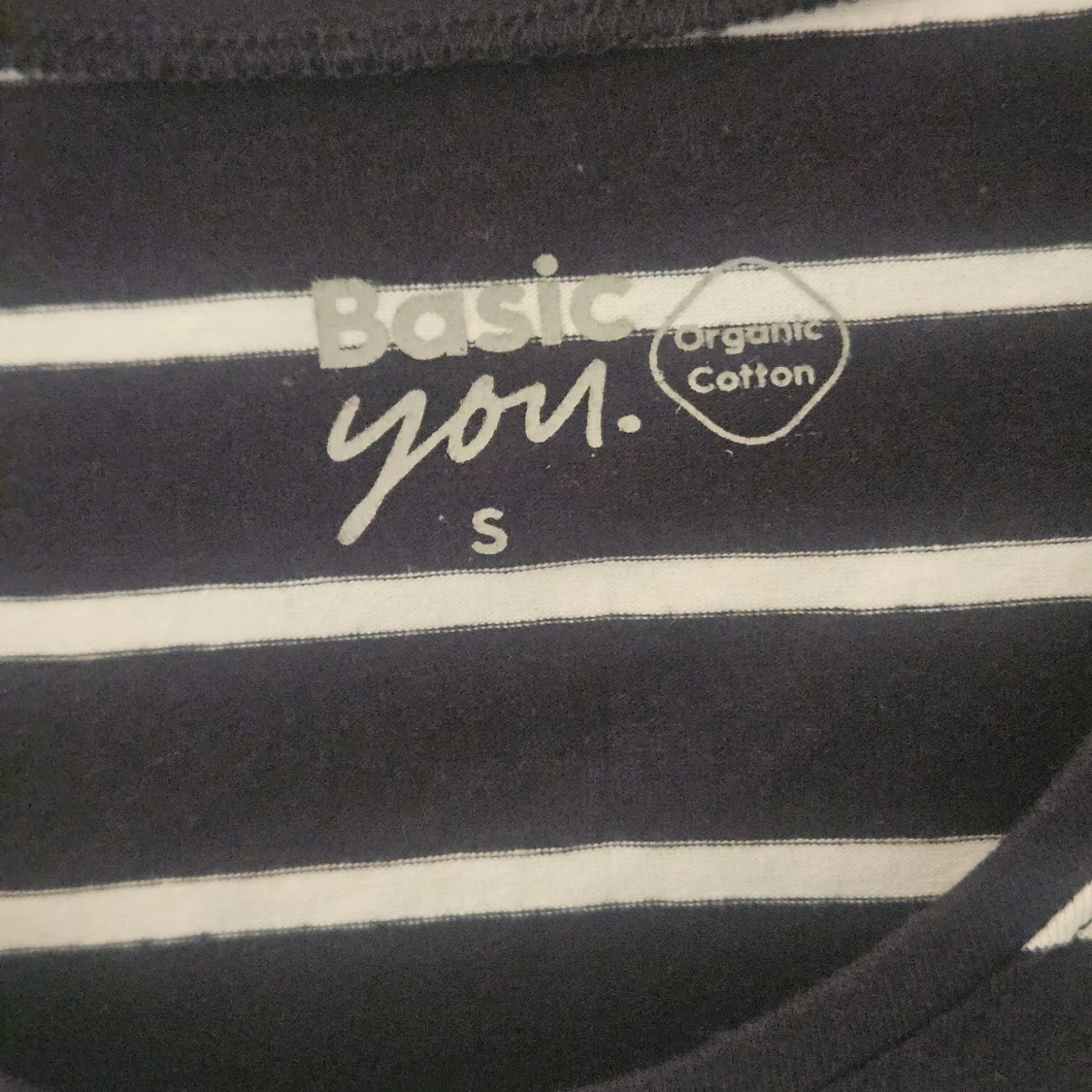 Randig långärmad tröja Basic You S - 3