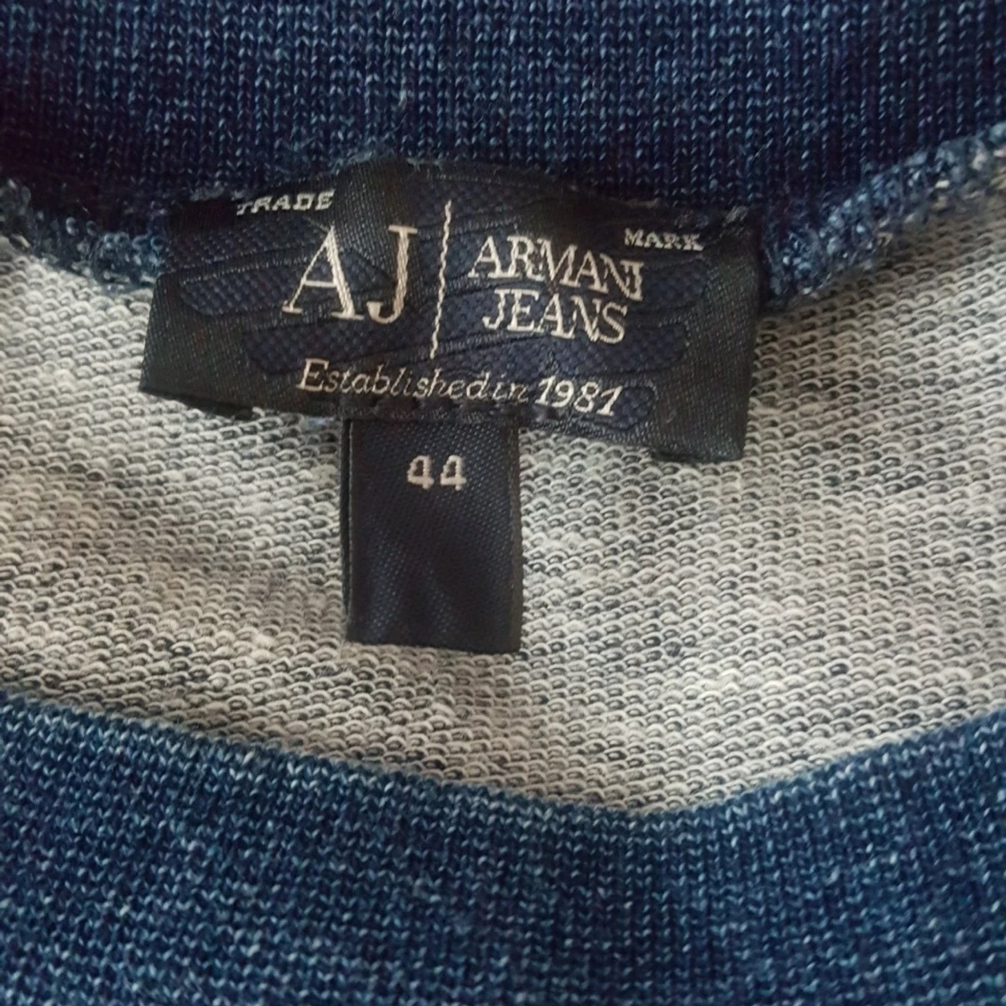 Blå tröja från Armani Jeans M  - 2