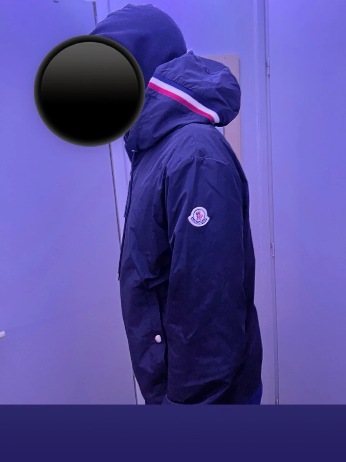 Svart vindjacka  - 2