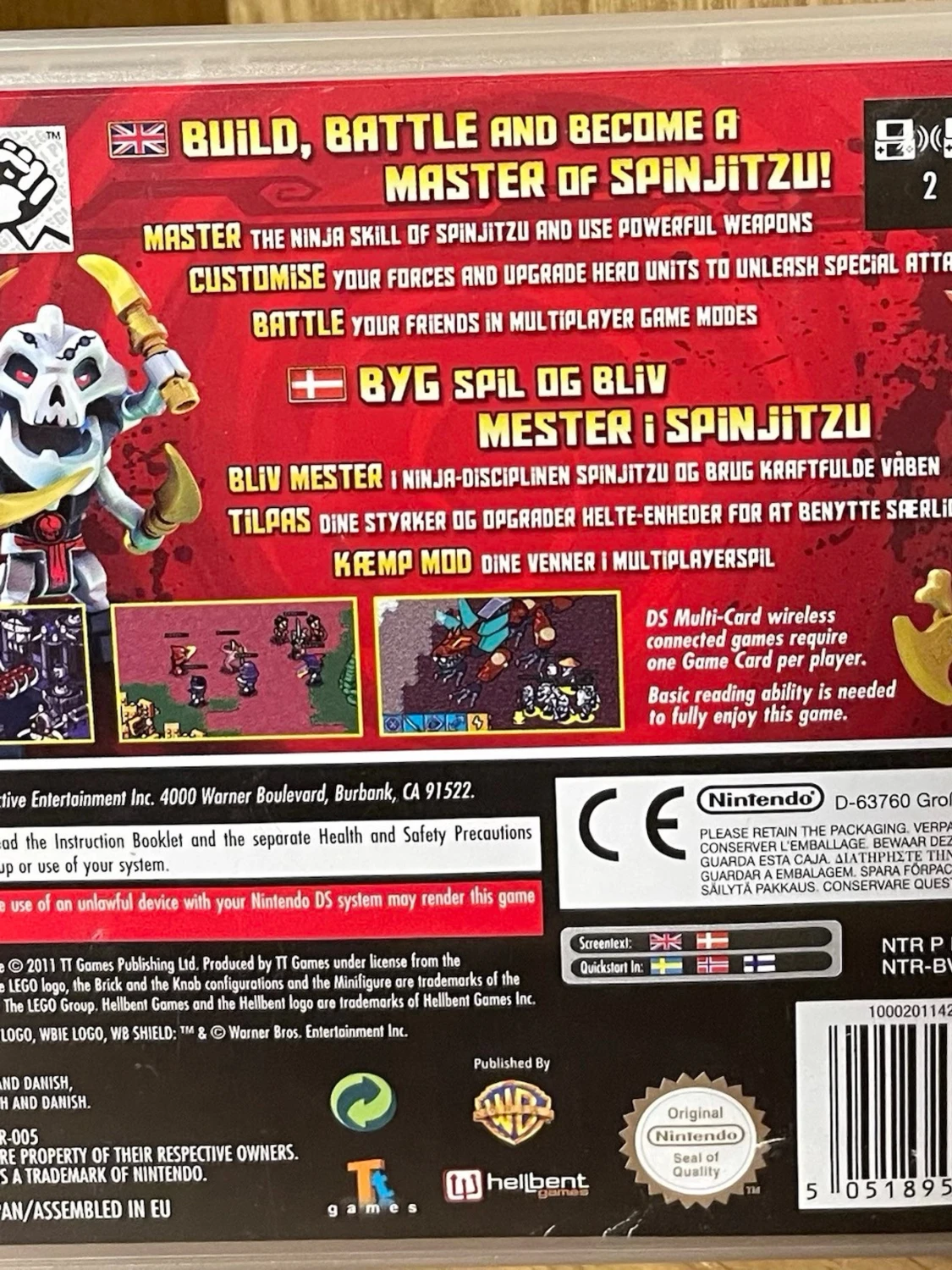 LEGO Ninjago: The Videogame (Nintendo DS) - 1