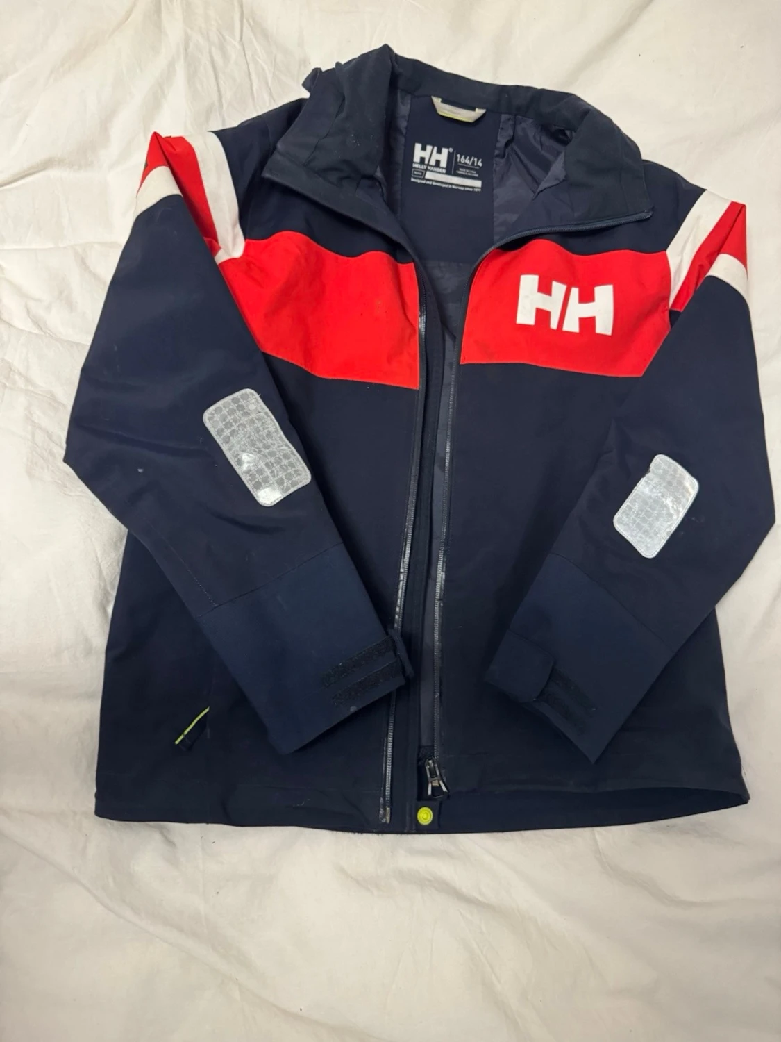 Helly Hansen marinblå vindjacka