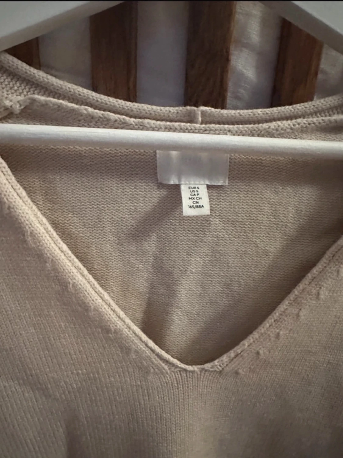 Stickad v-ringad  - 3