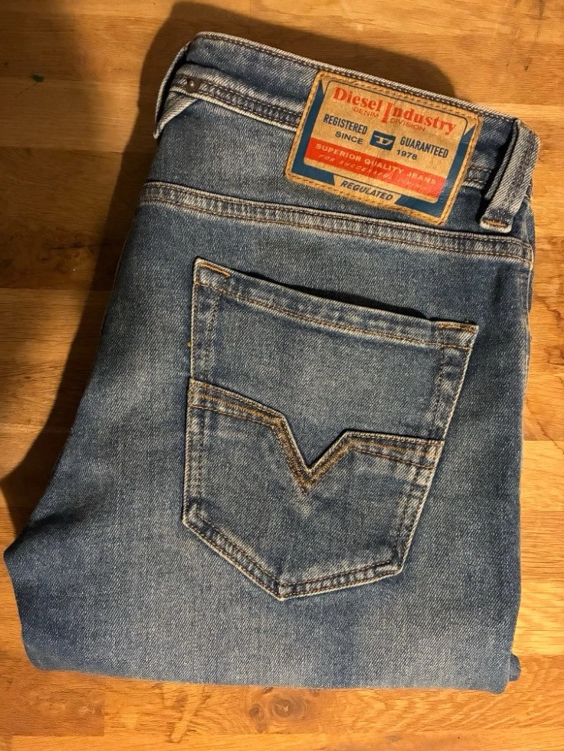 Blå Diesel jeans straight fit