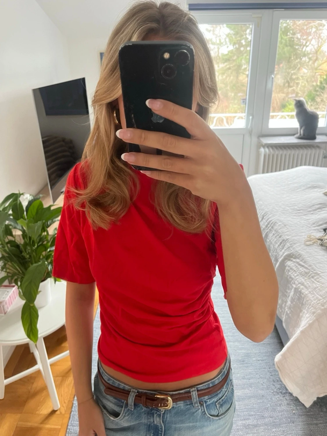 Röd t-shirt - 2