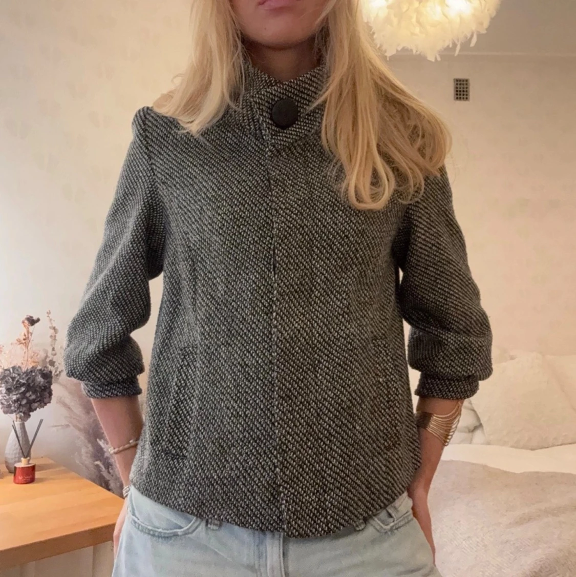 Grå höst/vårjacka - 2