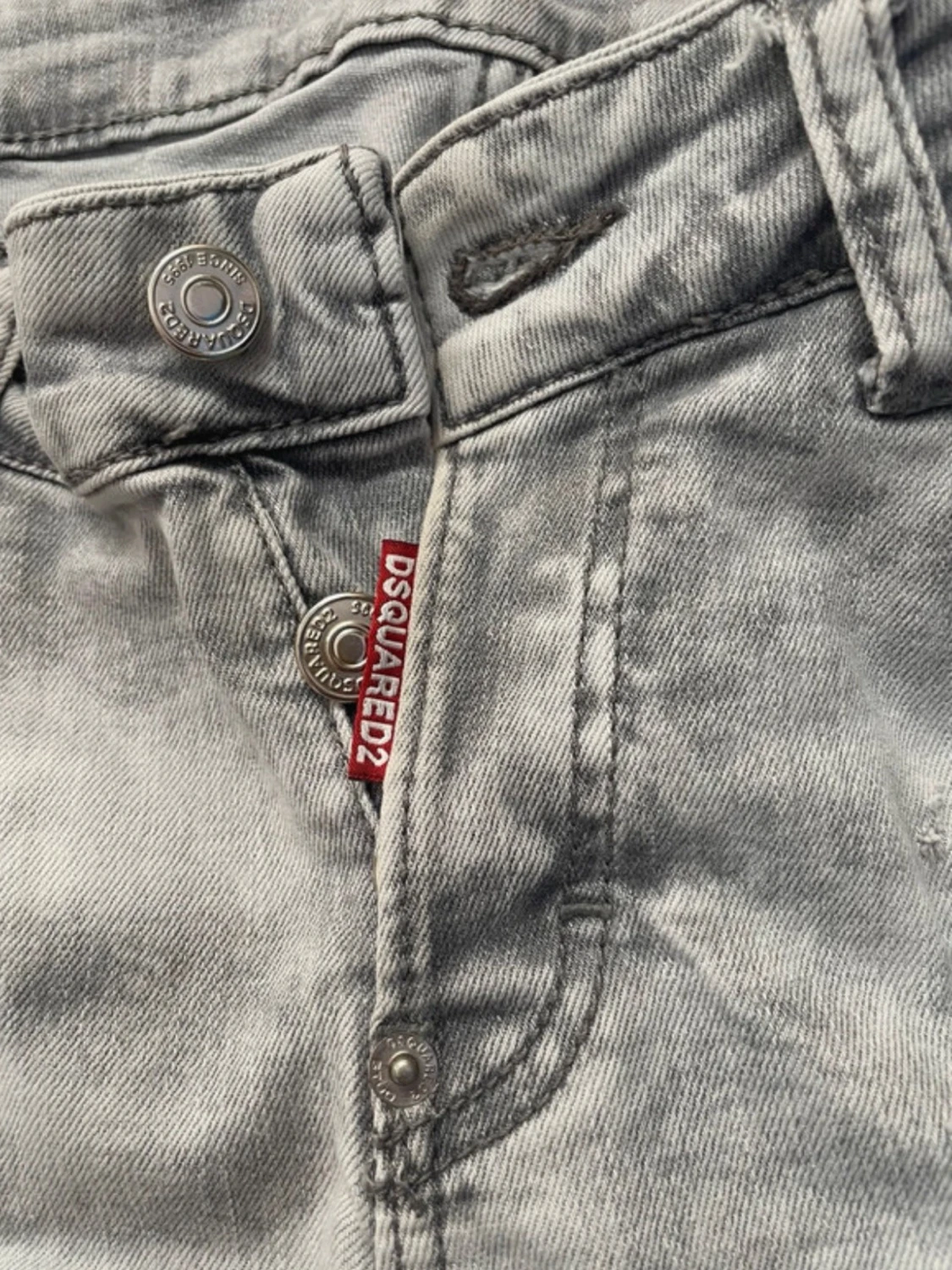 Dsquared2 skinny jeans i grått - 5