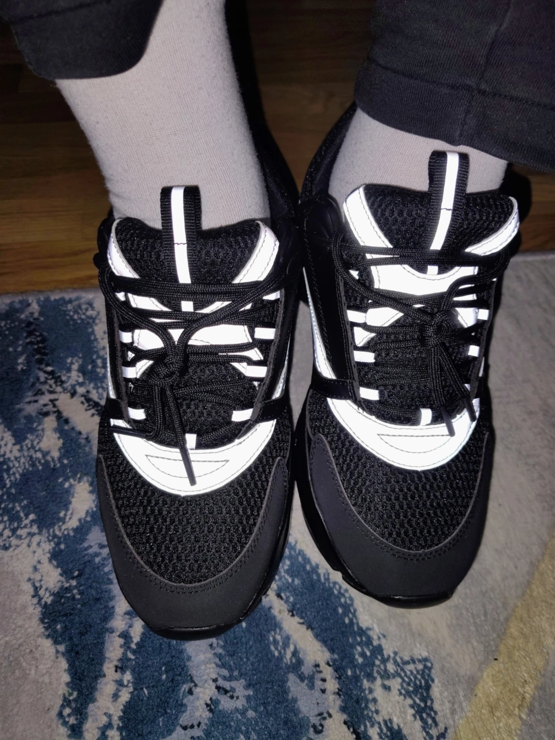 Svarta sneakers från Diäoor b22 - 3