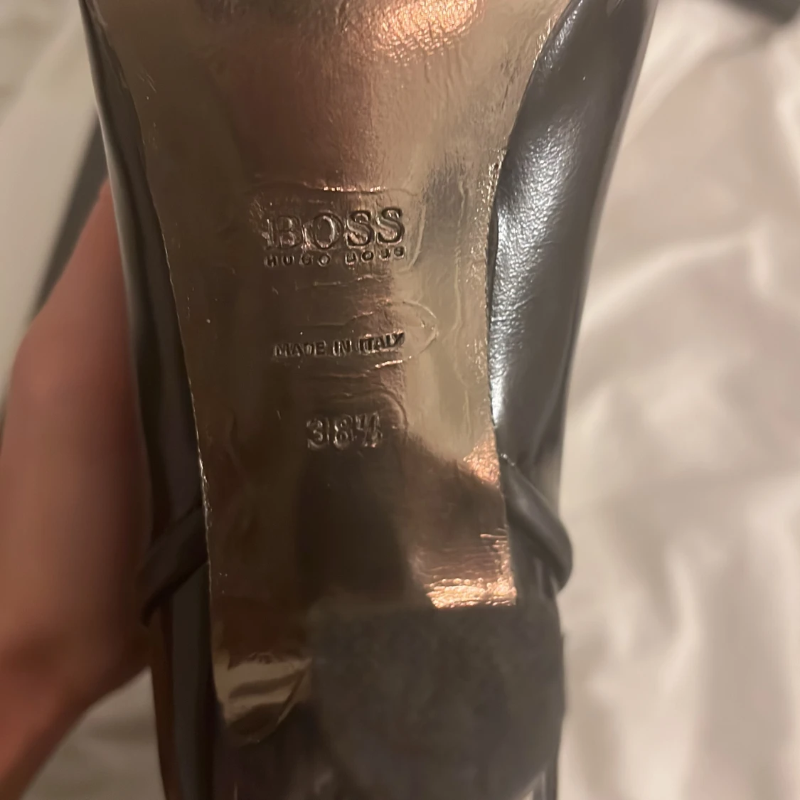 Svarta höga stövlar från Hugo Boss - 4