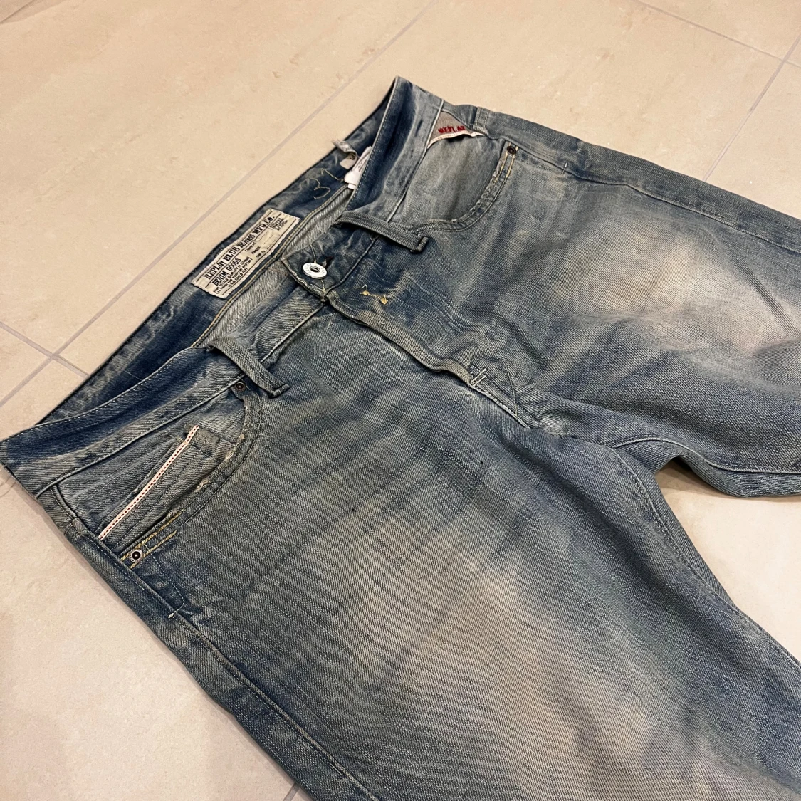 Replay Waitom jeans ljusblå straight - 2