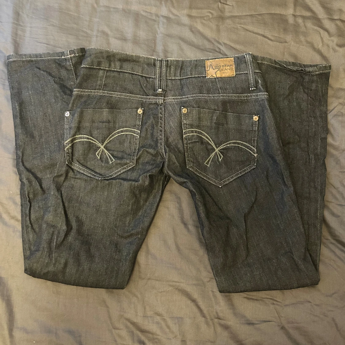 Mörkblå jeans från Big Star Girl - 1