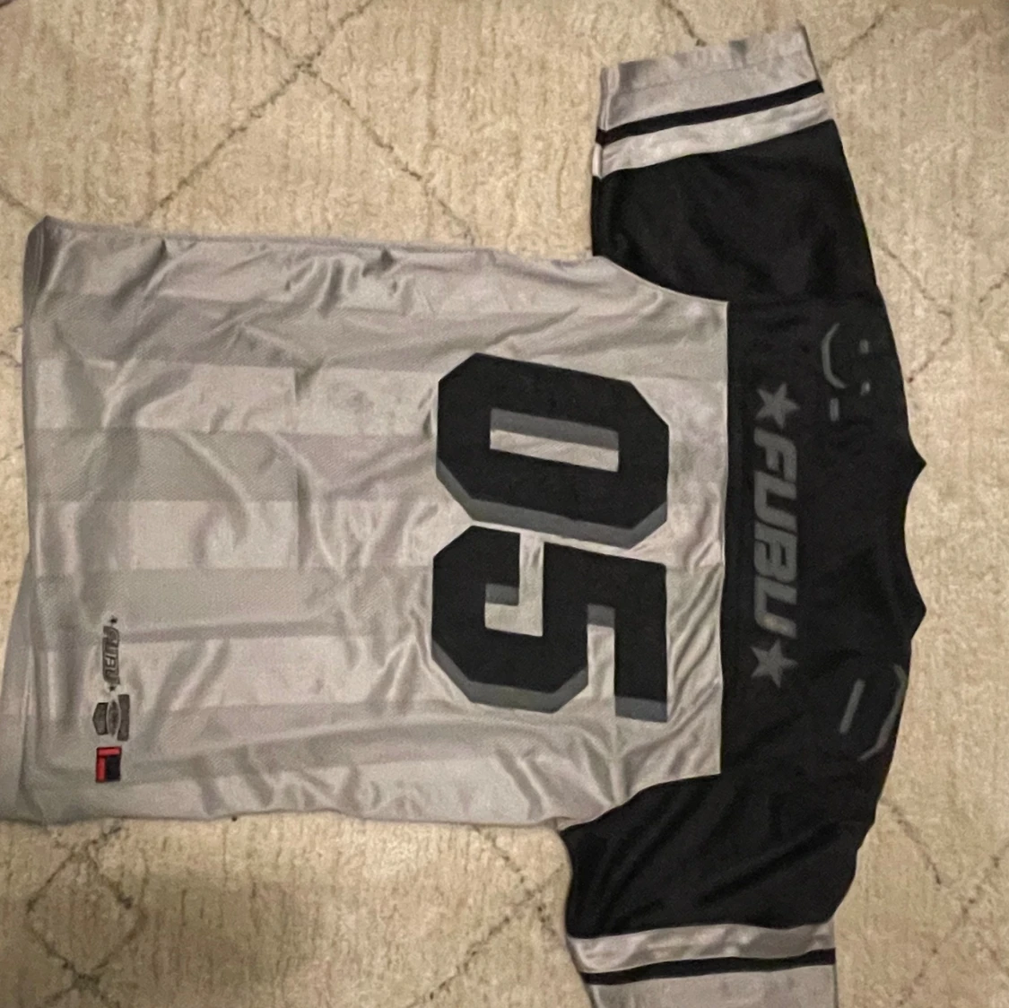 FUBU sporttröja svart och silver - 2