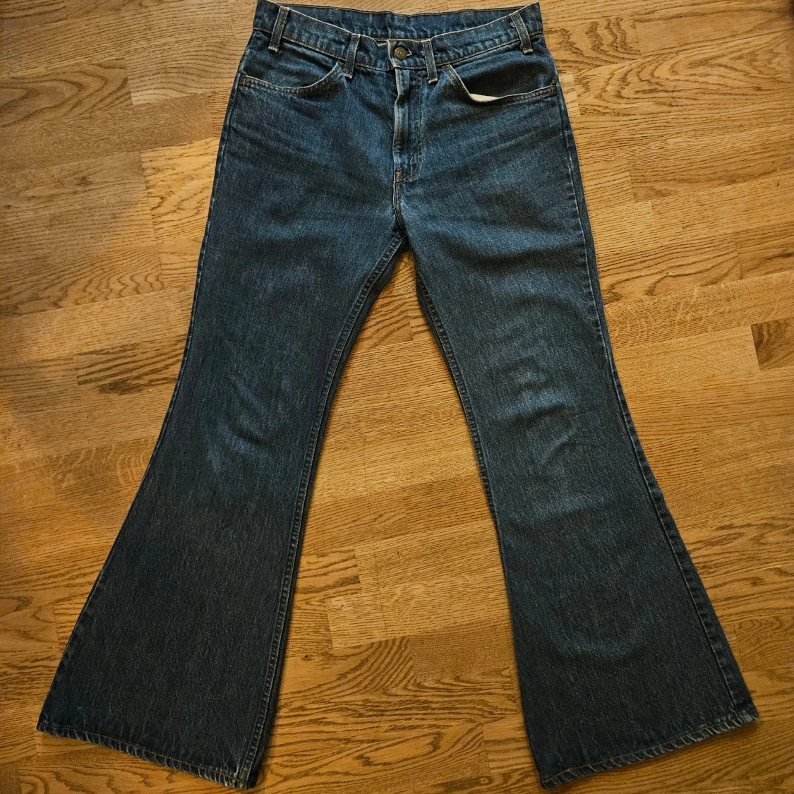 Levi's orange tab 684 flared jeans