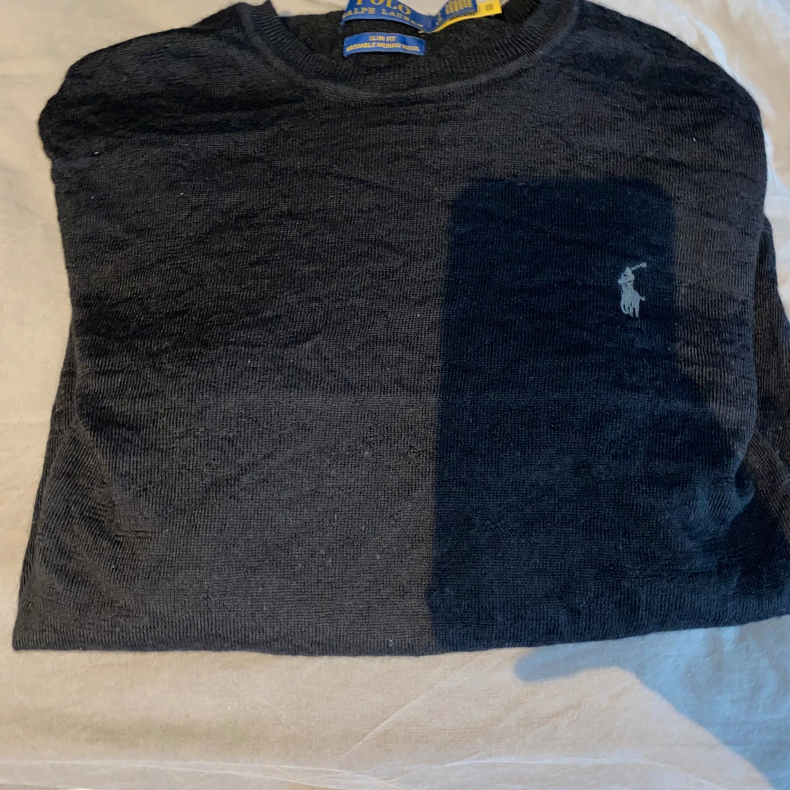 Svart merinoullströja Polo Ralph Lauren - 1